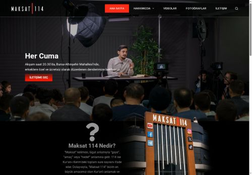 Maksat 114 | Maksat 114 İlim ve Kültür Derneği