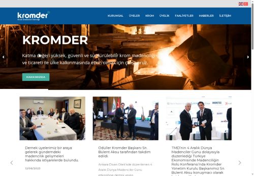 KROMDER – Türkiye Krom Üreticileri Derneği