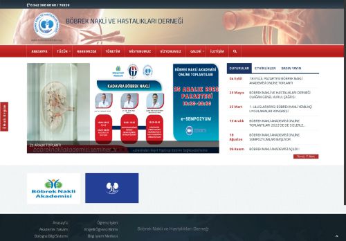 Böbrek Nakli ve Hastalıkları Derneği