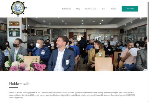 İstanbul Üniversitesi Deniz Ulaştırma İşletme Mühendisliği Mezunları Derneği - Ana Sayfa