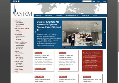 Ankara Siyasal ve Ekonomik Araştırmalar Merkezi - ASEM