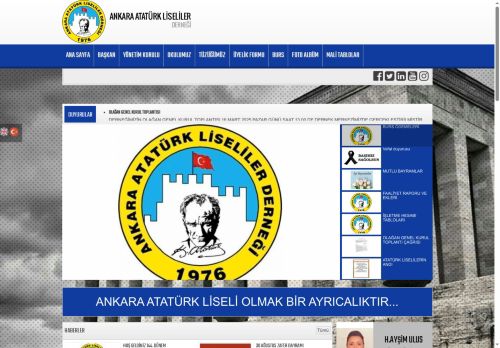 Ankara Atatürk Liseliler Derneği Resmi Web Sitesi