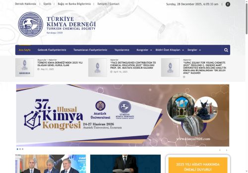 Türkiye Kimya Derneği – 1919'dan bu güne…