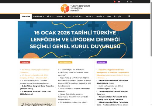 Türkiye Lenfödem ve Lipödem Derneği - Anasayfa