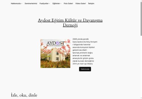 Aydost Eğitim Kültür ve Dayanışma Derneği