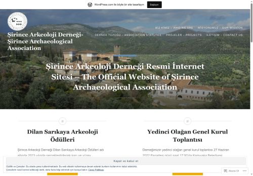 Şirince Arkeoloji Derneği-Şirince Archaeological Association – Şirince Arkeoloji Derneği Resmi İnternet Sitesi – The Official Website of Şirince Archaeological Association