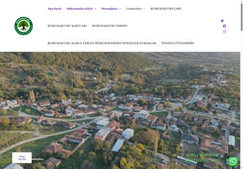 BURSA YENİŞEHİR SÜLEYMANİYE KÖYÜ - CEMİYETLER