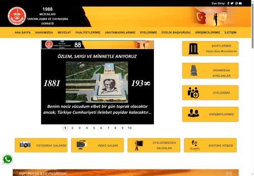 Anasayfa | 1988 Mezunları Yardımlaşma ve Dayanışma Derneği