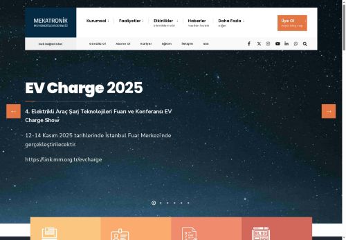 Mekatronik Mühendisleri Derneği - Ana Sayfa