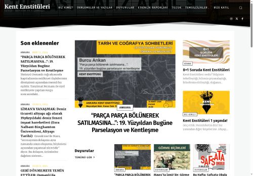 Kent Enstitüleri - Home