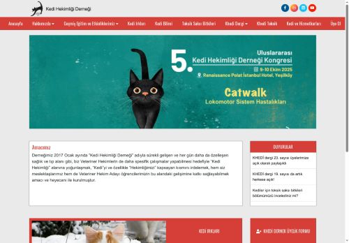 Kedi Hekimliği Derneği - KHEDİ