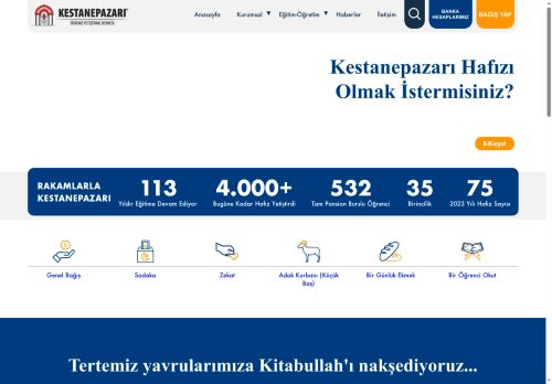 Kestanepazarı - Anasayfa