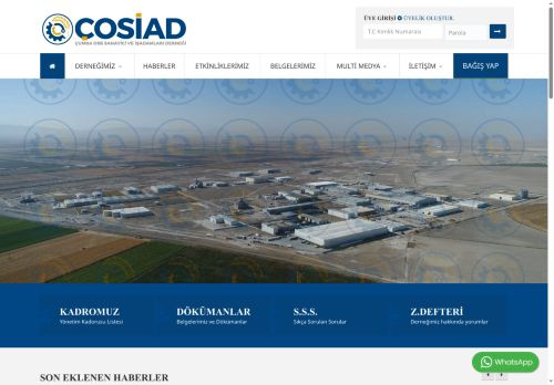 COSİAD Çumra OSB Sanayici ve İşadamları Derneği