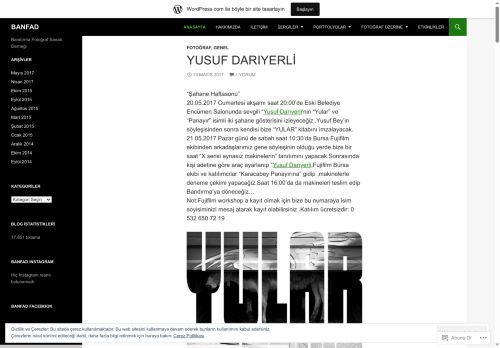 BANFAD | Bandırma Fotoğraf Sanatı Derneği