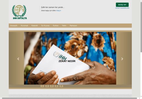 IHH Antalya – İYİLİK HER ZAMAN HER YERDE