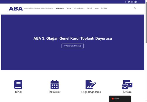 Akademik Bilişim Araştırmaları Derneği - ABA