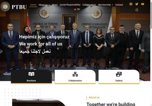 Palestinian Turkish Businessmen Union (PTBU) – We work for all of us