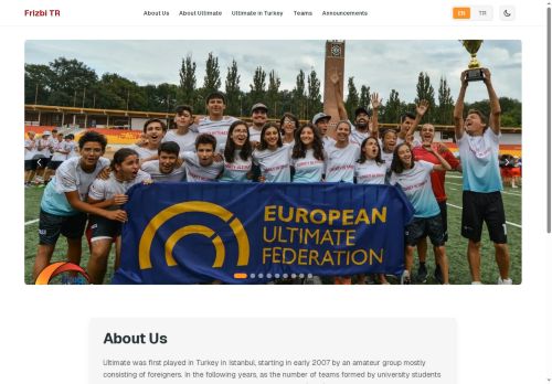 Ultimate Frisbee in Turkey - Frizbi TR