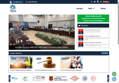 Tehlikeli Madde Güvenlik Danışmanları ve Kuruluşları