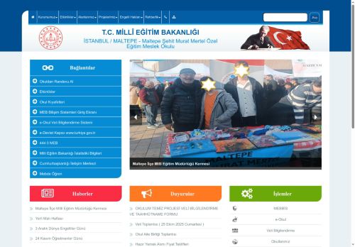 Maltepe Şehit Murat Mertel Özel Eğitim Meslek Okulu - İSTANBUL / MALTEPE