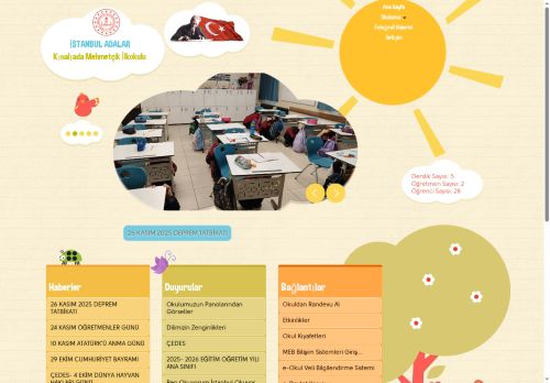 Kınalıada Mehmetçik İlkokulu - İSTANBUL / ADALAR