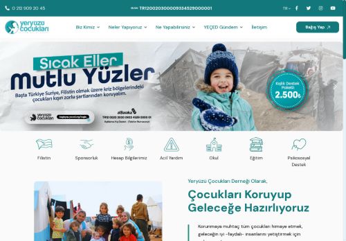 Yeryüzü Çocukları Derneği – Bir Çocuk, Bir Dünya Kurar