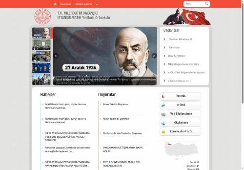 Yedikule Ortaokulu - İSTANBUL / FATİH