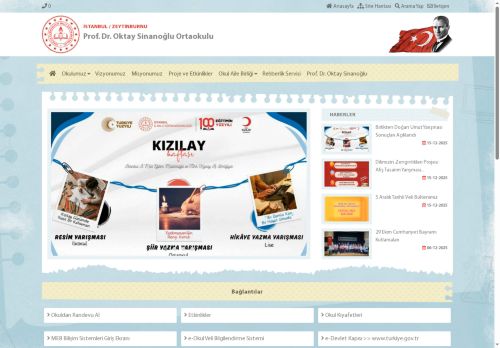 Prof. Dr. Oktay Sinanoğlu Ortaokulu - İSTANBUL / ZEYTİNBURNU