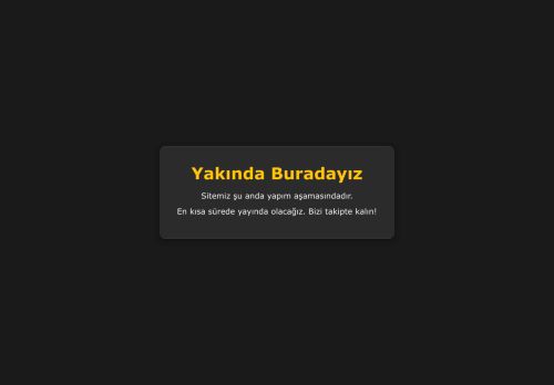 Site Yapım Aşamasında