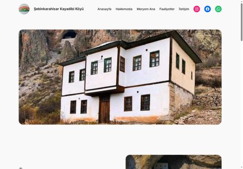 Şebinkarahisar Kayadibi Köyü