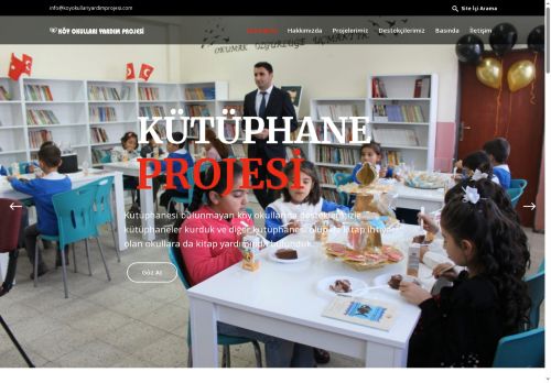 Köy Okulları Yardım Projesi - Ana Sayfa