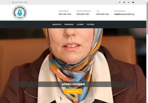 KONYA DOSTLUK GRUBU DERNEĞİ - Anasayfa