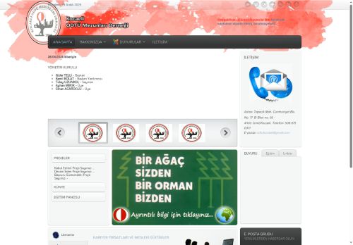 Kocaeli ODTÜ Mezunları Derneği - Ana Sayfa