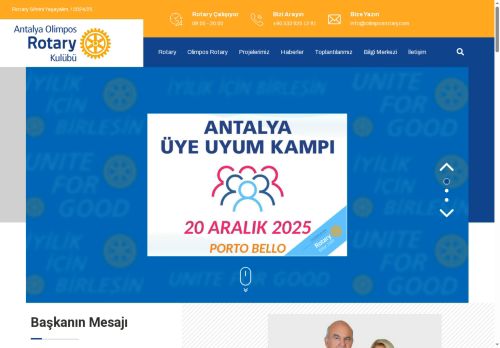 Antalya Olimpos Rotary Kulübü /Turkey | UR 2430 Bölge/District