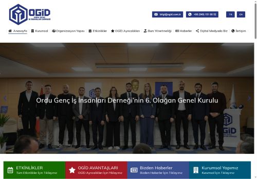 Ordu Genc İs İnsanları Derneği – OGİD – Ordu İs İnsanları Derneği