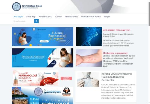 Türk Perinatoloji Derneği - Ana Sayfa