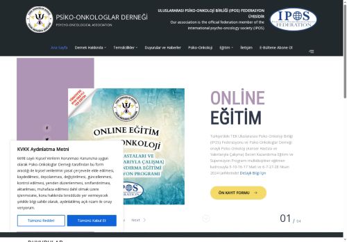 PSİKO-ONKOLOGLAR DERNEĞİ – PSYCHO-ONCOLOGICAL ASSOCIATION