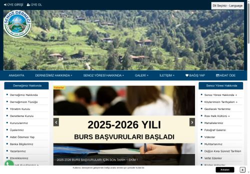 Senoz Yöresi Derneği Rize Çayeli