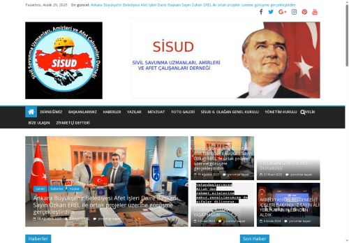 Sisud Sivil Savunma Uzmanları Derneği – Türkiye'nin Sivil Savunma Uzmanları