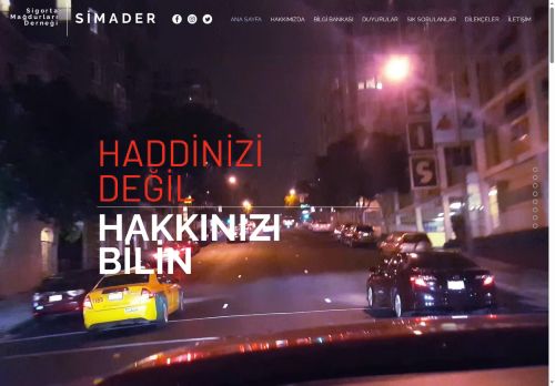 Tazminat - Sigorta Mağdurları Derneği - Türkiye - Trafik Kazası