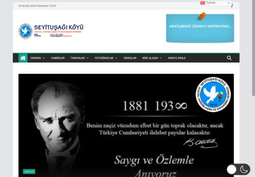 Seyituşağı Köyü Sosyal Yardımlaşma ve Dayanışma Derneği