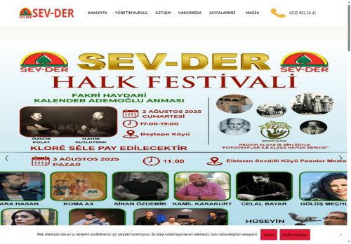 Sevder Derneği – Sevdili ve çevreköyleri yardımlaşma ve dayanışma Derneği