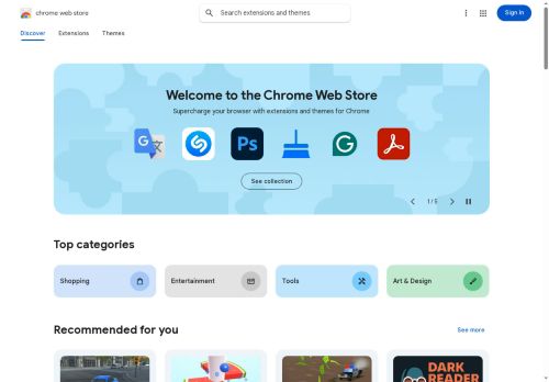 Chrome Web Mağazası
