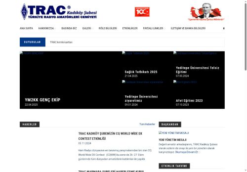 Türkiye Radyo Amatörleri Cemiyeti Kadıköy Şubesi