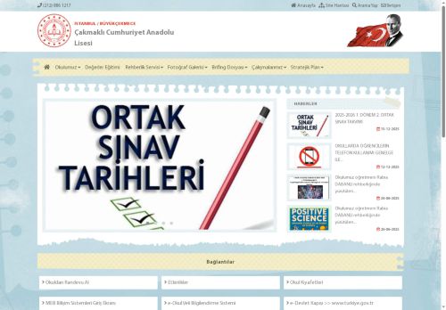 Çakmaklı Cumhuriyet Anadolu Lisesi - İSTANBUL / BÜYÜKÇEKMECE