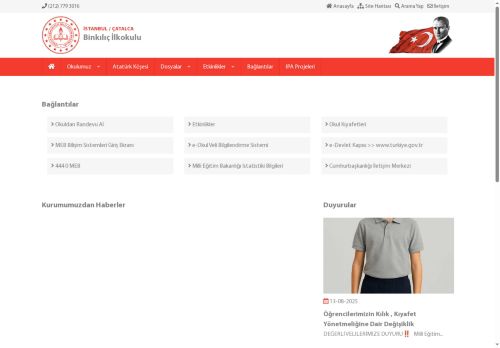 Binkılıç İlkokulu - İSTANBUL / ÇATALCA
