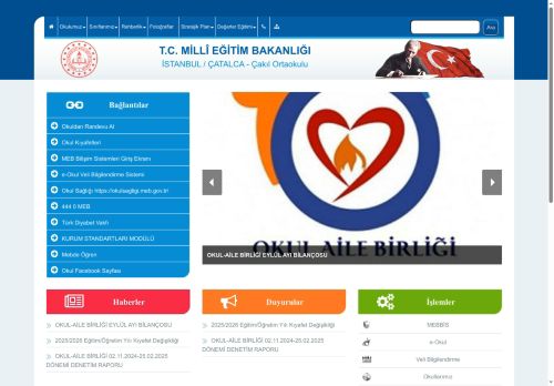 Çakıl Ortaokulu - İSTANBUL / ÇATALCA