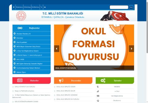 Çanakca Ortaokulu - İSTANBUL / ÇATALCA