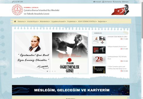 Çatalca Borsa İstanbul Kız Mesleki ve Teknik Anadolu Lisesi - İSTANBUL / ÇATALCA