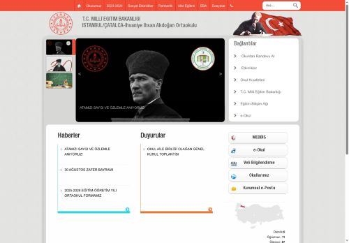 İhsaniye İhsan Akdoğan Ortaokulu - İSTANBUL / ÇATALCA